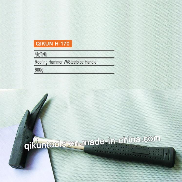 H-161 Construction Hardware Hand Tools American Type Claw Hammer with Plastic Coated Handle