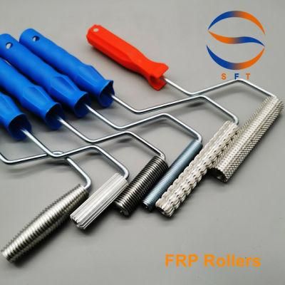 Customized FRP Rollers for Fiberglass Plastic and Polymer Construction