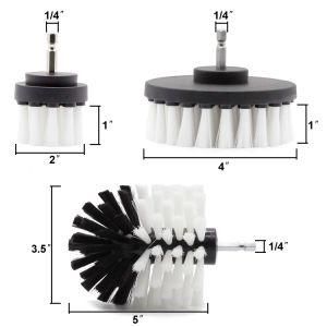 Drill Scrub Brush for Cleaning Bathroom Floor Brick Cleaning Kit