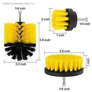 Soft Wire Carpet Tire Cleaning Drill Brush