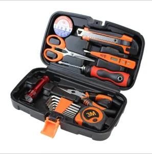 Household Toolbox Set Hardware Electrician Repair Household Tools Scissors Flashlight