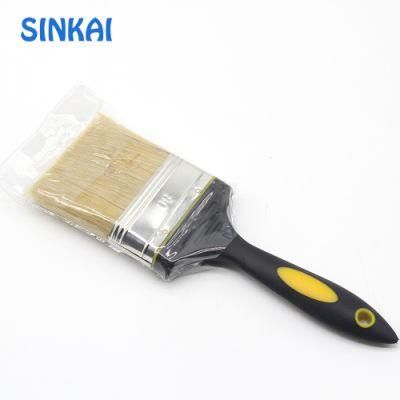 Competitive Price Bristle Hair Paint Brush with Plastic Handle