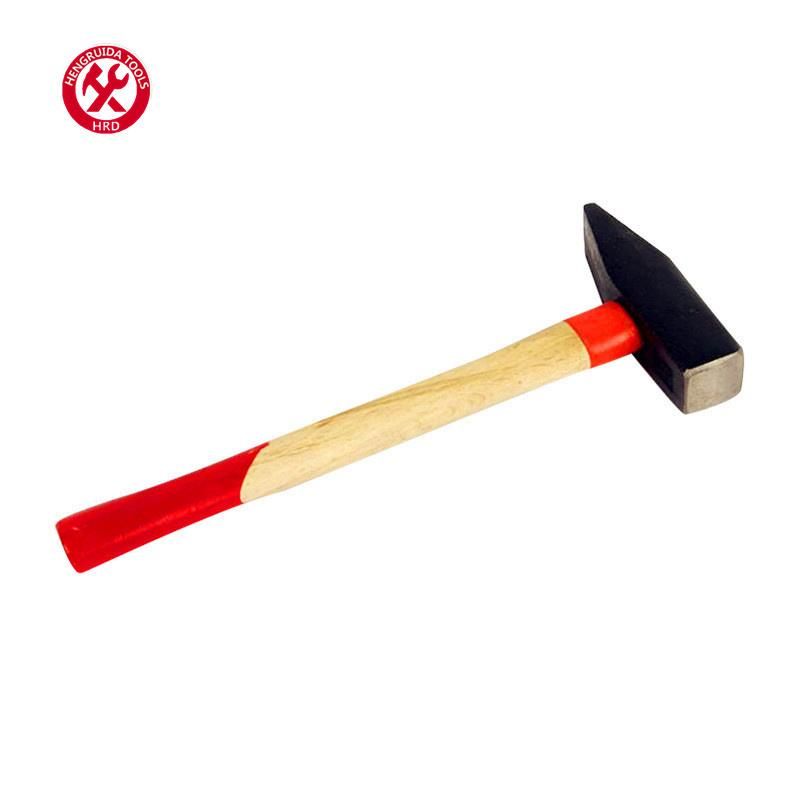 Machinist Hammer with Wood Handle Carbon Steel Fitter Hammer