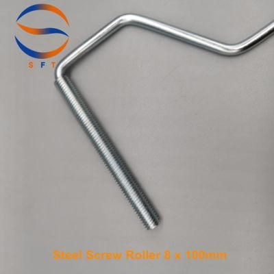 Customized 8mm Small Diameter Steel Screw Rollers for GRP Laminating