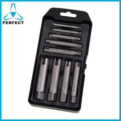 9PCS Damaged Tap Extractor Set for Broken Tap Remove in PVC Pouch