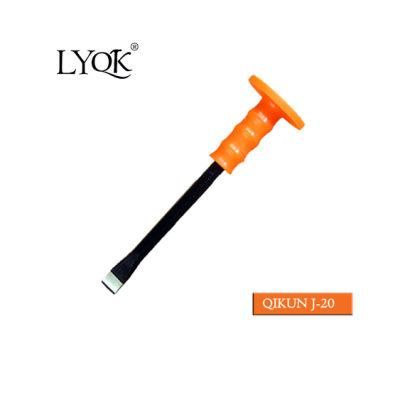 J-20 Double Color Rubber Grip Cold Chisel