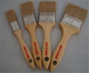 OEM Service Paint Chip Brushes Wood Handle Pure China Bristle