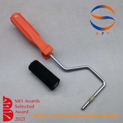 28mm X 75mm Heavier Bristle Rollers with More Pig Hair