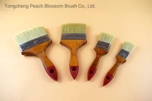 The Latest Version of 2020 Factory Wholesale Hot Sale Cheap High Quality Red Tail Wood Handle Bristle Paint Brush