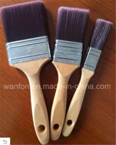 Paint Brushes Set Mix of Synthetic and Pure Bristles 3pk