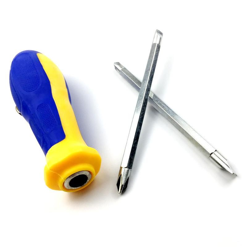 Professional Magnetic Hand Tools Cr-V Flat Slotted Screwdriver