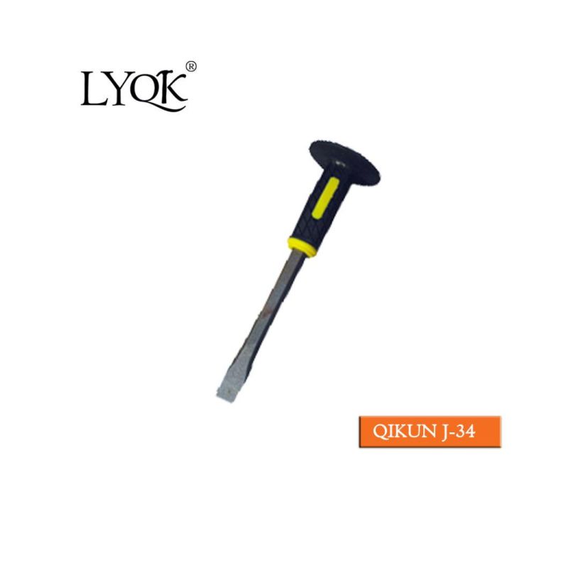 J-27 Soft Plastic Grip Pointed Cold Chisel