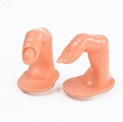 Plastic Nail Art Tool Painting Nail Trainer Finger Mold