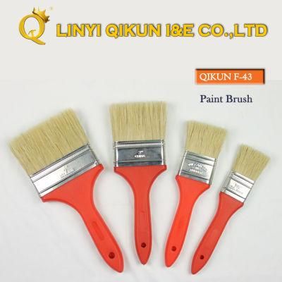 F-43 Hardware Decorate Paint Hand Tools Wooden Handle Bristle Paint Roller Brush