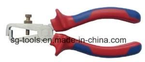Hand Working Tool Wire Stripper Plier with Nonslip Handle