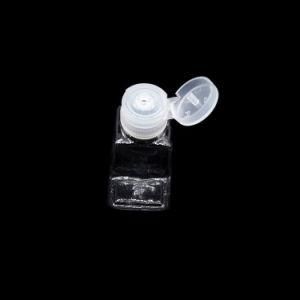 Hand Gel Bottle Plastic Squeeze Hand Sanitizer Bottle 60ml Flip Top Cap Pet Bottle