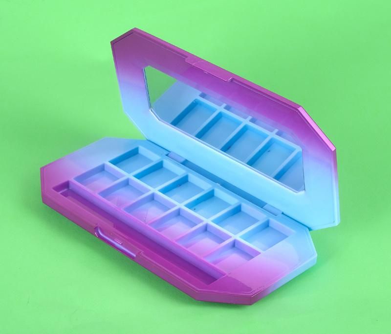 Low Price Beauty Cosmetics 12 Hole 6 Hole Luxury Eyelash Eyeshadow Makeup Palette Packaging Gift Custom
