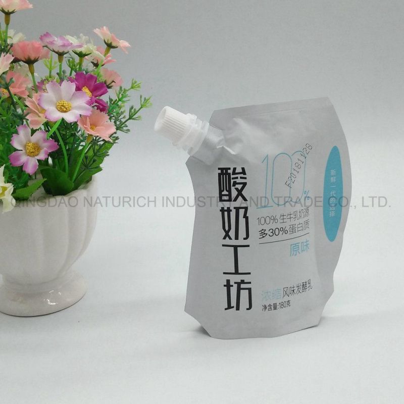 10oz Seasoning Sauce Packaging Spout Bag Jelly Juice Milk Bag