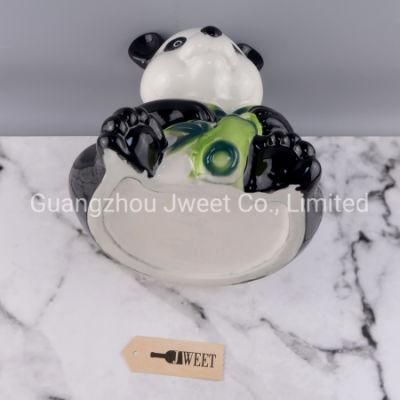 Vodka Whisky Ceramic Bottle Customize Unique Panda Shape Bottle