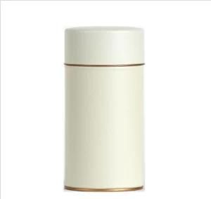 White Tea Box Tins Cans