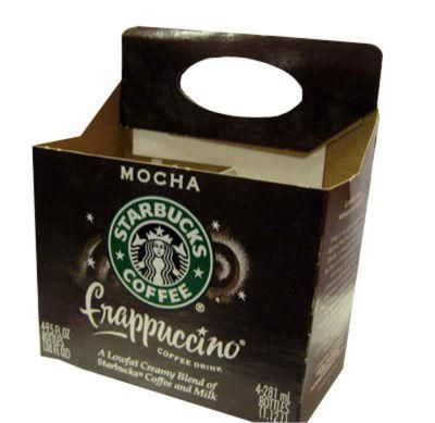 6 Pack 750ml Wine Bottles Paper Carriers with Handle