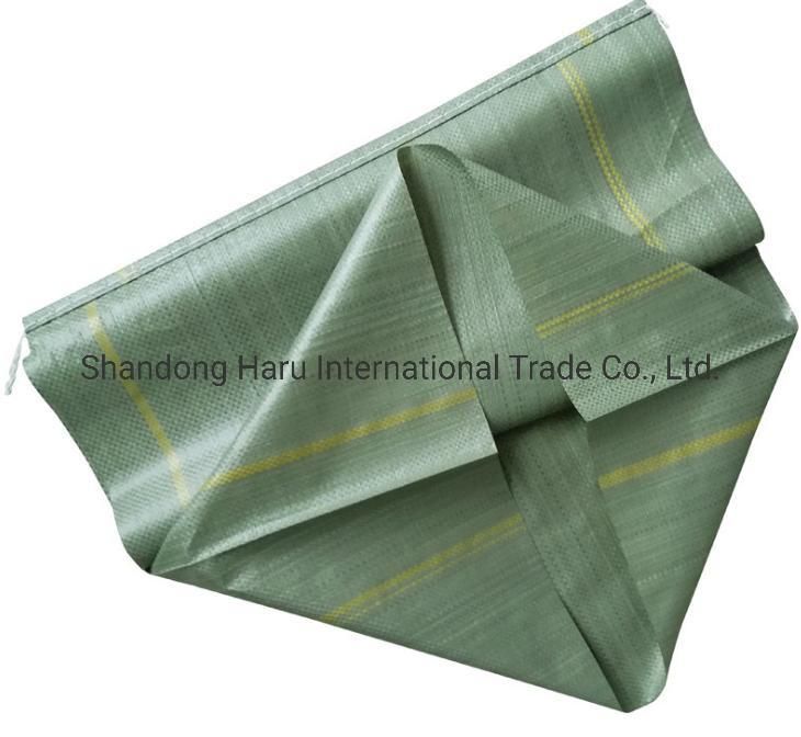 SGS Certificated PP Woven Bag 25kg 50kg Laminated Coated Fabric Packing Bag Sand Salt OEM Plastic Cement Bag