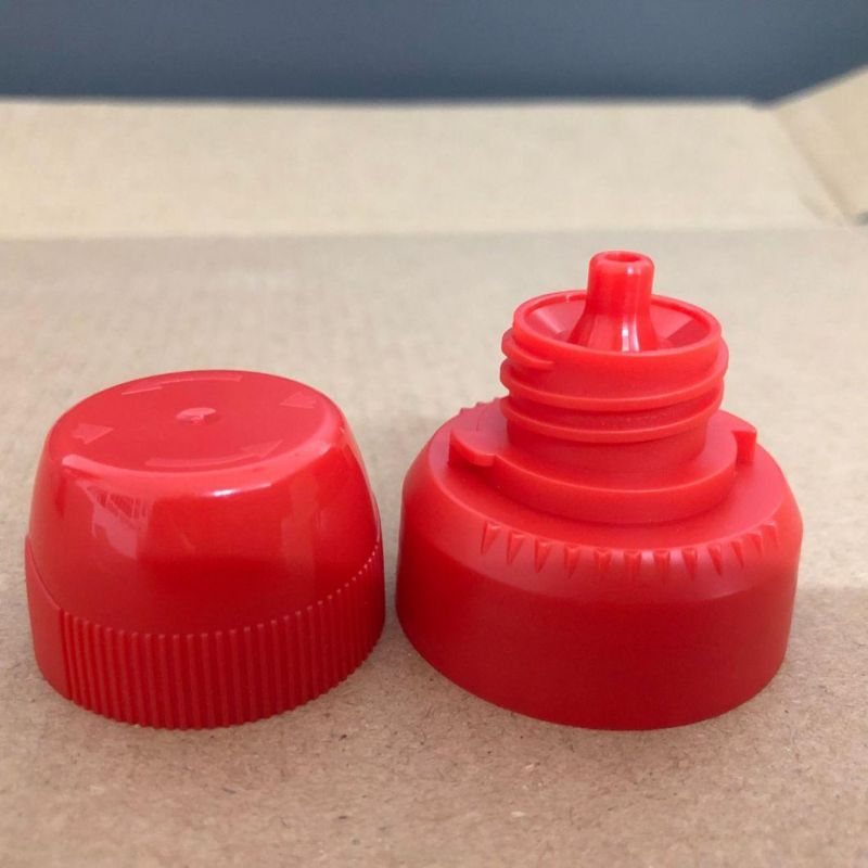 Special Designed Customized Double Anti-Theft and Smart Children Proof Design Non Leaking Non Spill Plastic Bottle Cap Bottle Lids