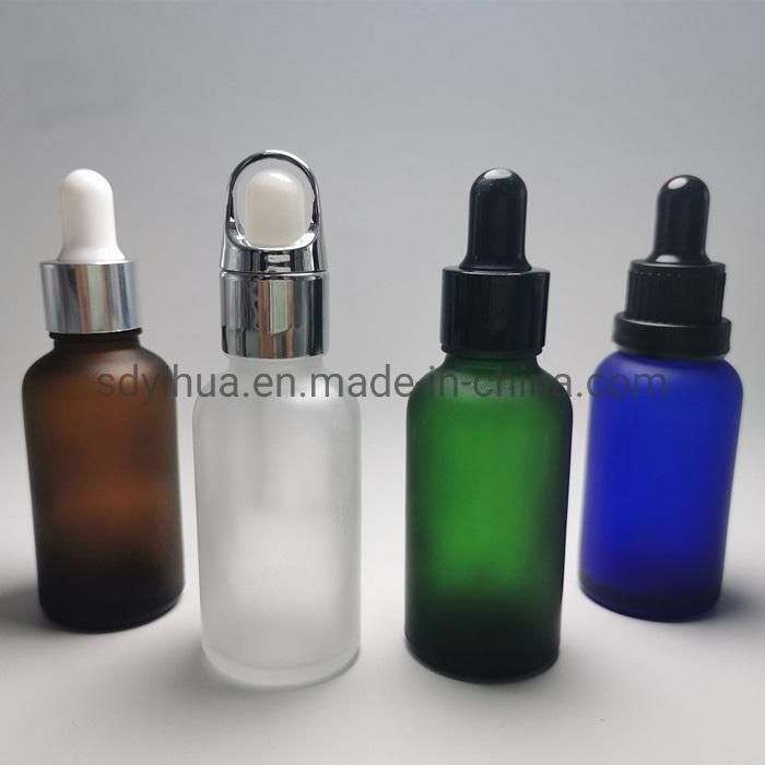 Blue Color Glass Dropper Bottle for Essential Oil Wholesale
