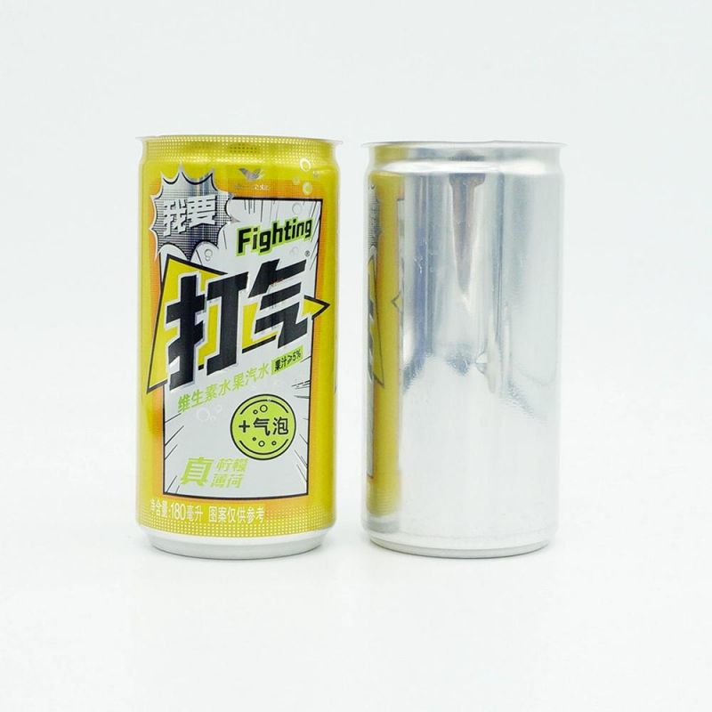 Slim 185ml Soda Cans with 200 Lids