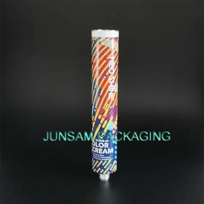 Cosmetic Aluminum Soft Tube with Plastic Inner Empty Collapsible Metal Packing Container