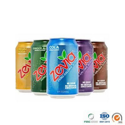 Customized Printed Empty Tea Epoxy or Bpani Lining Standard 355ml 12oz Aluminum Can