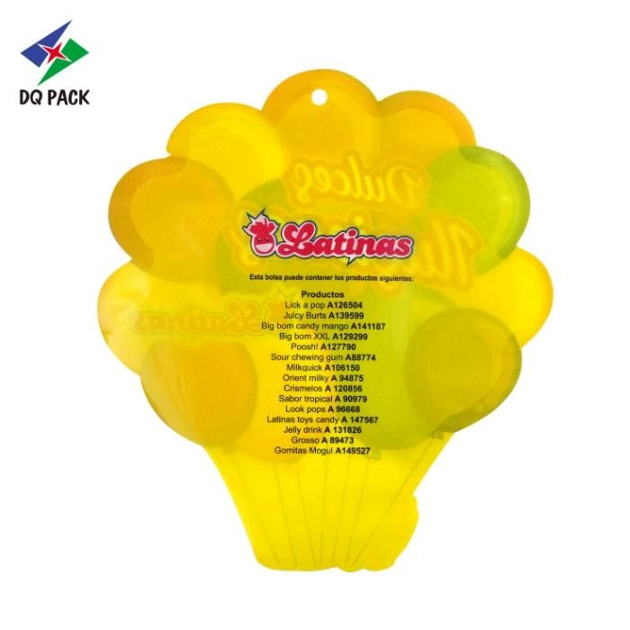Candy Packaging Special Shape Packaging Bag Three Side Seal Pouch