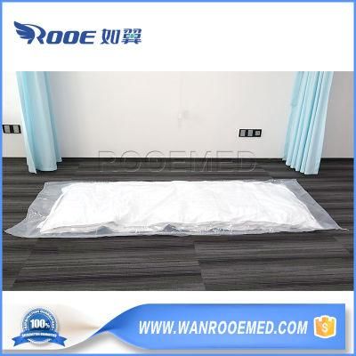 Ga402 Transparent Funeral PEVA Disposable Cadaver Body Bag for Dead Bodies