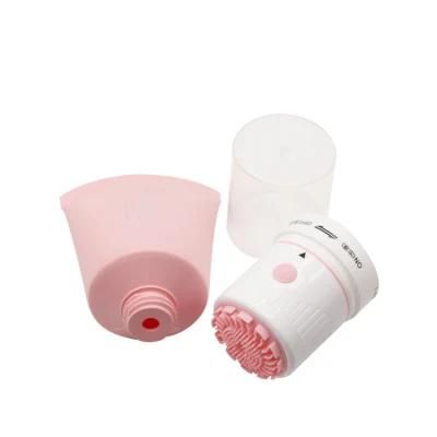 Vibration Massage Silicone Brush Facial Cleanser Tube