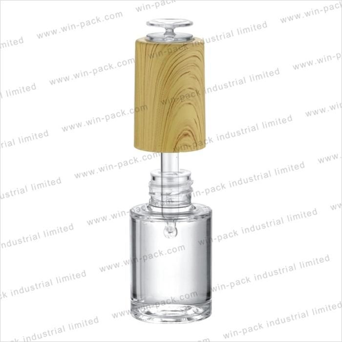 Winpack Hot Sale Clear Cosmetic Plastic Dropper Bottle 20ml with Water Transfer Cap