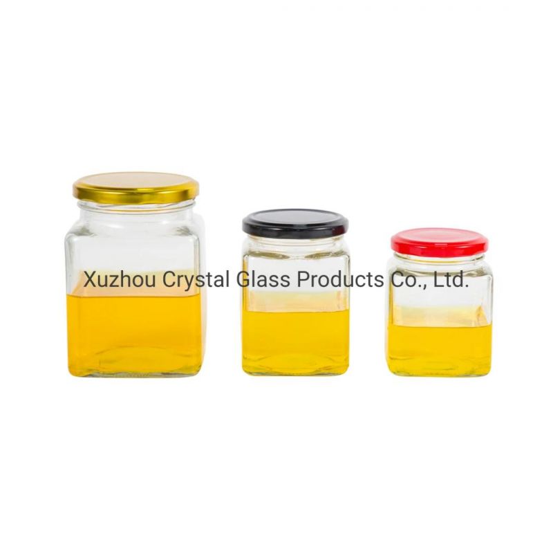 30ml 50ml 75ml 100ml Clear Empty Round Honey Bird Nest Glass Jar with Easy Open Lid