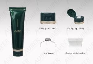 D40mm Green Pearl Plastic Packaging Tubes Body Lotion Container