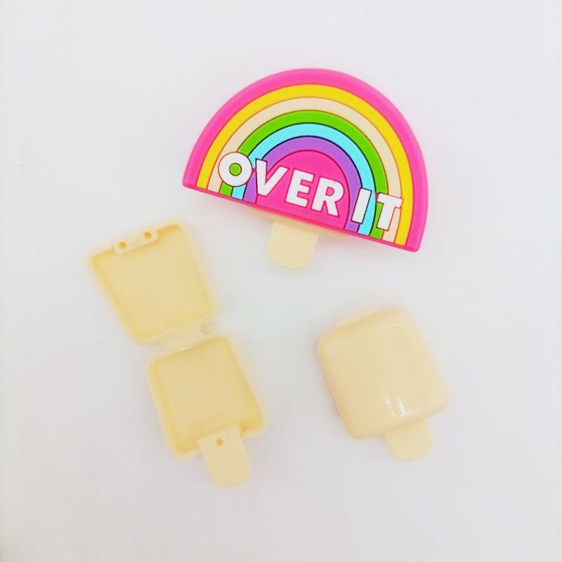Cute Kids Popsicle Lipstick Tube Lipbalm Container