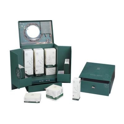 Factory Custom 300g Paper in Logo Printing Transparent Window Gift Pcakging Box