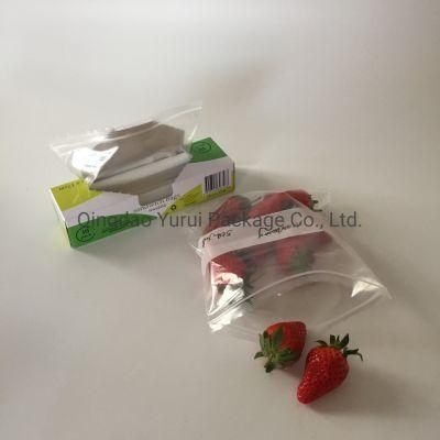 Wholesale Reusable Transparent Zipper Freezer Quart Bag