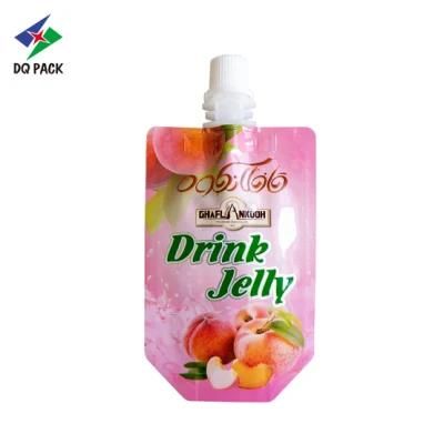 Dq Pack Bottle Waterproof Printing Stand up Pouch Filling with Spout