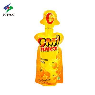 Dq Pack Food Grade Plastic Packaging Bag Gravure Printing Injection Bag for Juice