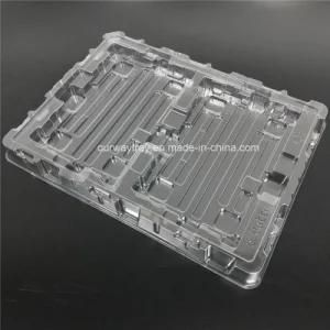 Trade Assurance Transparent 2 Cavities Electronic Tray