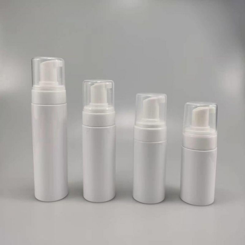 Pet Plastic 100ml 120ml 150ml 200ml Foam Bottles Mousse Bottle with Pump Foam Cap for Soap Cleaning Liquid