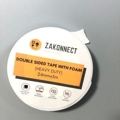 Hot Selling 2.0mm PE White Double-Sided High Foaming Cotton Tape