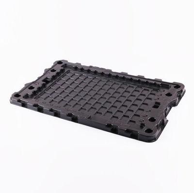 Custom High Quality ESD Black Storage Electronic Tray