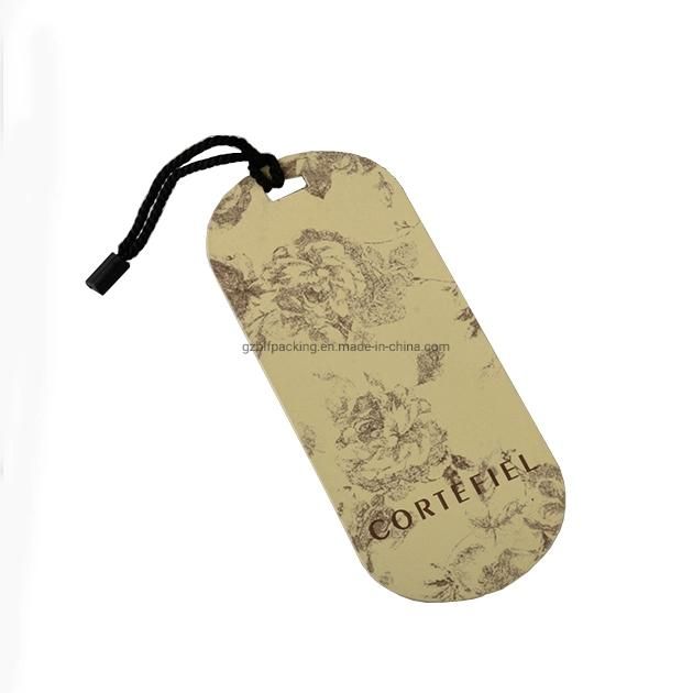 Hot Sell String Hang Tag with Logo for Clothing