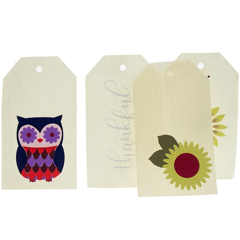 Fsc Paper Cartoon Silk Screen Printing Cloth Hang Tag for Garment