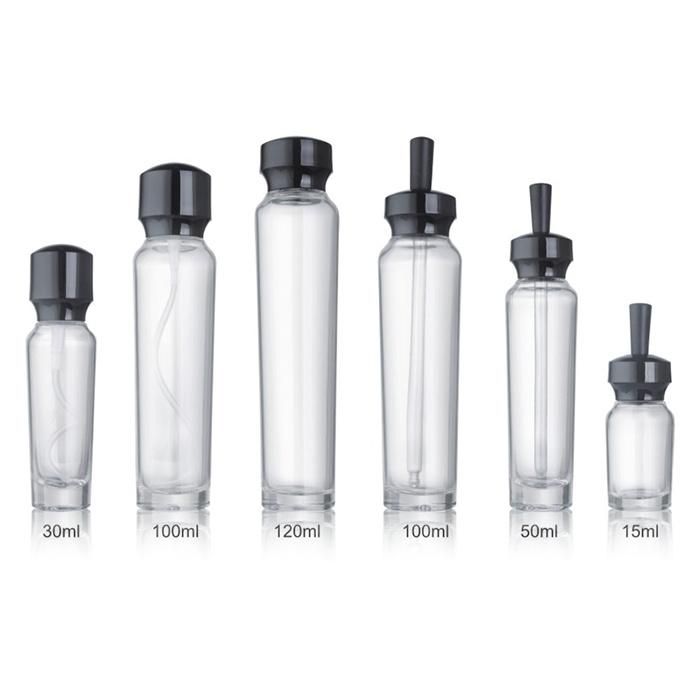 High Quality Hot Sale 50g Clear Glass Cream Jar Wholesale Empty Facial Packing Cream Clear Glass Jar 50g