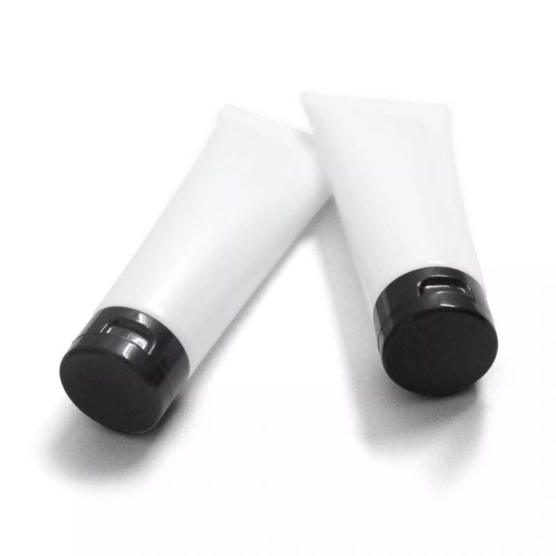 Customized by Manufacturer White Facial Cleanser Tube Plastic Tube Packing